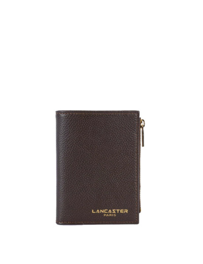 Lancaster Milano Ana Portefeuille Vertical 147-02 Marron Foncé
