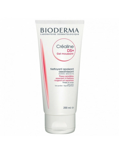 Gel nettoyant Anti-rougeur 200ml Crealine Ds+ Peaux sensibles Bioderma