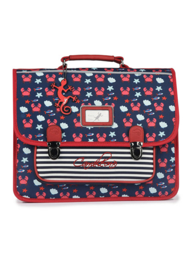Caméléon Rétro Cartable 38cm Navy Crab
