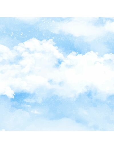 Panneau de nuages ​​imperméable - 45 x 45 cm