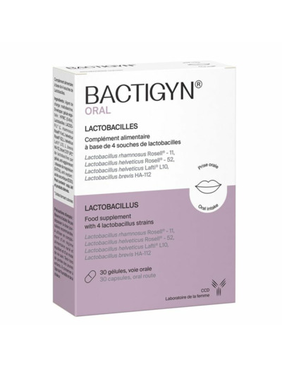 Bactigyn Oral x30 gélules Ccd