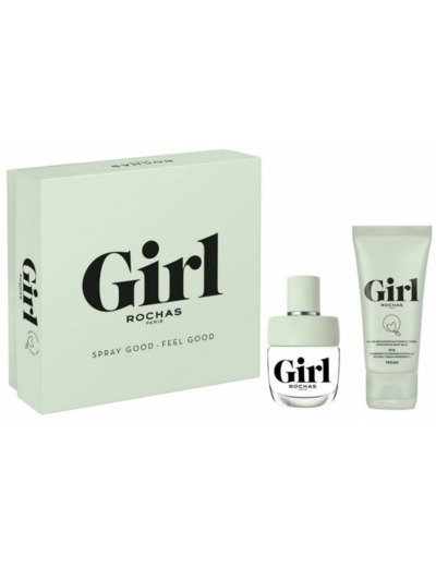 GIRL Coffret ET Vaporisateur 60ml+Baume Corps 100ml