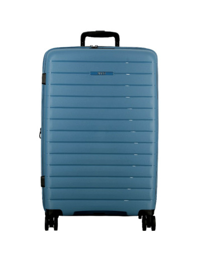 Jump Striper Valise 77cm 4 Roues Extensible Bleu