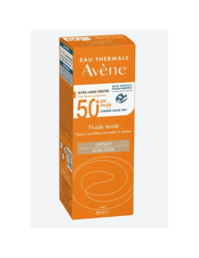 AVENE SOL FLUIDE VISAGE TEINT 50 T50ML