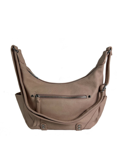 Farfouillette Sac Besace Aux Détails Métalliques Rose