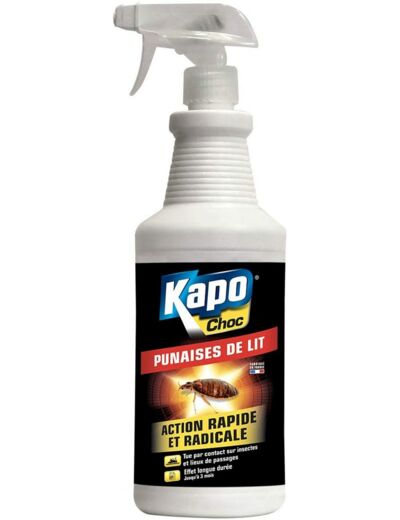 KAPO Pulverisateur Punaise de Lit - 1L - Idéal pour Éliminer les Punaises de Lit