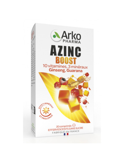 AZINC BOOST EFF B/20CP