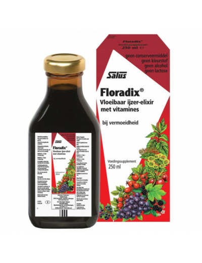 Floradix Fer + Plantes 250ml Salus
