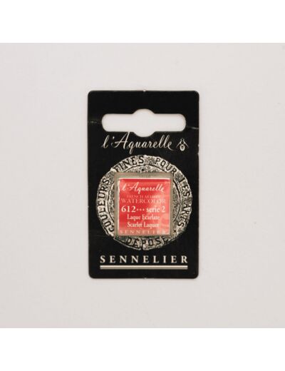 Peinture Aquarelle Extra-Fine Sennelier, 612 Laque Écarlate S2