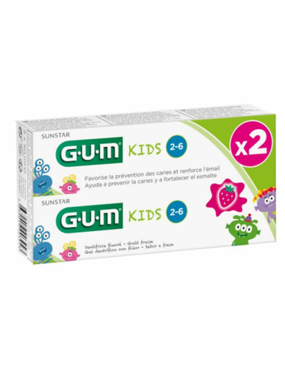 GUM DENT KIDS FRAI LOT