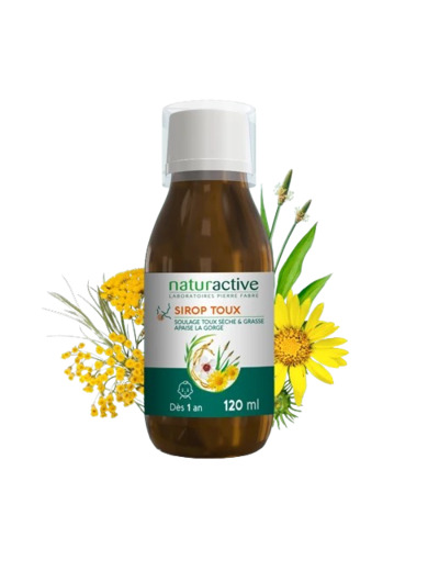 NATURACTIVE SIROP POUR LA TOUX 120ML