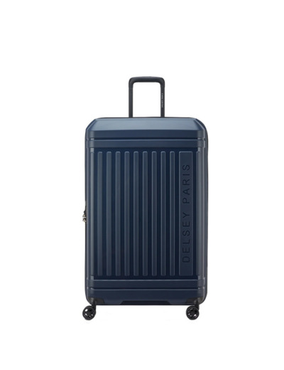 Delsey Lutece Valise M Extensible 4 Roues 68 CM TSA Bleu