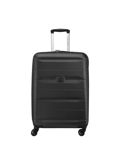 Delsey Comete 4 Valise Rigide 4 Roues Extensible Trolley & TSA 67Cm Noir