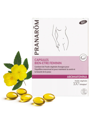 Bien Etre Feminin Onagre Bio 30 Capsules Aromafemina Aromafemina Pranarôm