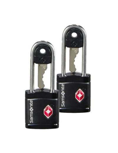 Samsonite Accessoires Voyage 2 Cadenas Clés TSA Noir