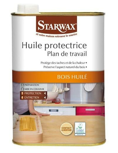 HUILE PROTECTRICE PLAN DE TRAVAIL