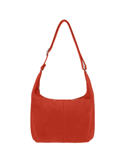 Ateliers Fourès Complice Grand Sac Zippé C500 Orange Confite