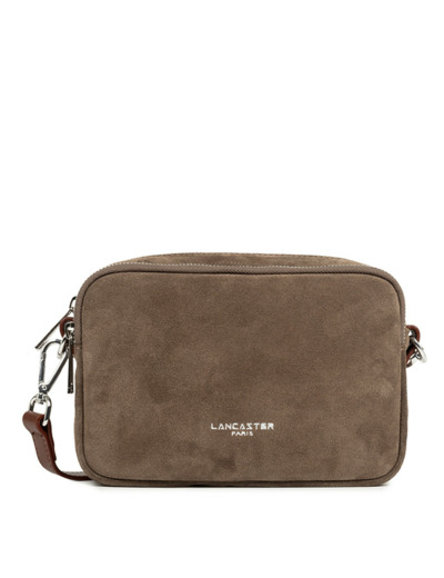 Lancaster Suède Sac Trotteur 2 Compartiments 480-065 Chataigne