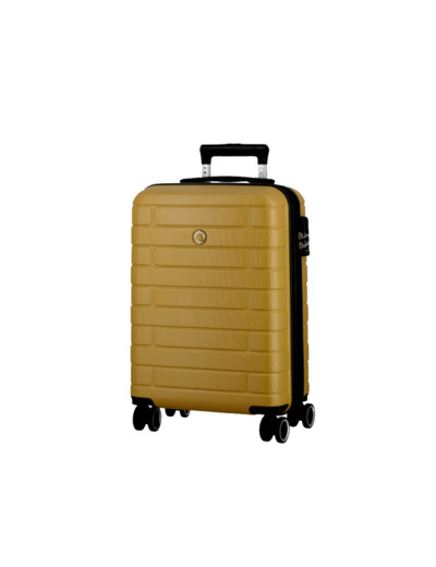 Jump Esco Valise Cabine 55cm 4 Roues Extensible Moutarde