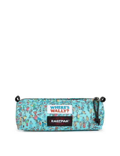 Eastpak Benchmark Single Trousse Where Is Wally Pattern Blue