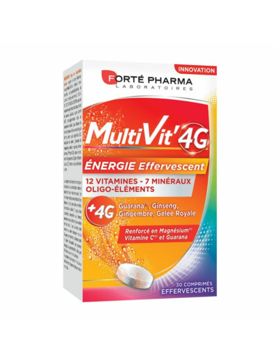 FORTE PHARMA MULTIVITapos 4G ENERGI EFF 30CP