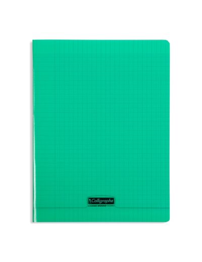 Cahier 24x32 - 96 pages - Séyès - Polypro vert