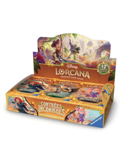 Disney Lorcana S12 - Contrées Inconnues - Display