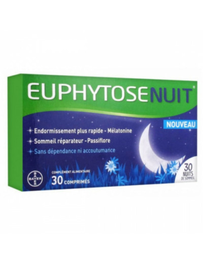 Nuit 30 Comprimes Euphytose Bayer