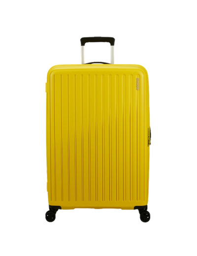 American Tourister Rejoy 77 cm Valise Trolley Verticale 4 Roues Yellow