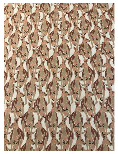 Tissu Canvas Kangaroos Katia