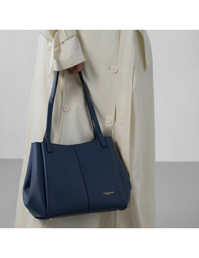 Lancaster Sierra Haus Sac Cabas et Epaule 538-011 Bleu Foncé