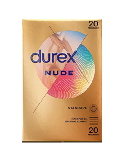 DUREX NUDE - 20 Préservatifs