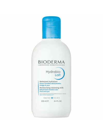 Lait démaquillant 250ml Hydrabio Peaux sensibles Bioderma