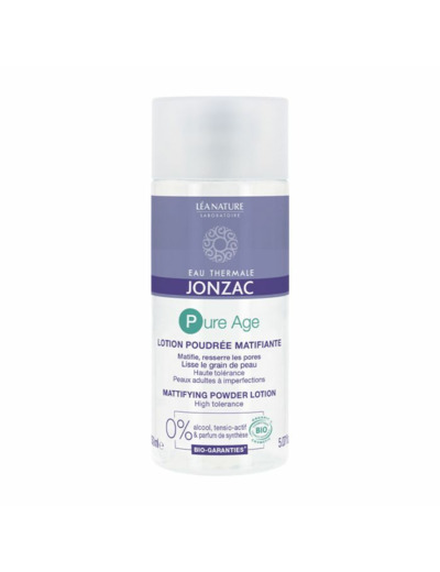 JONZAC LOTION POUDREE MATIFIANTE 150ML