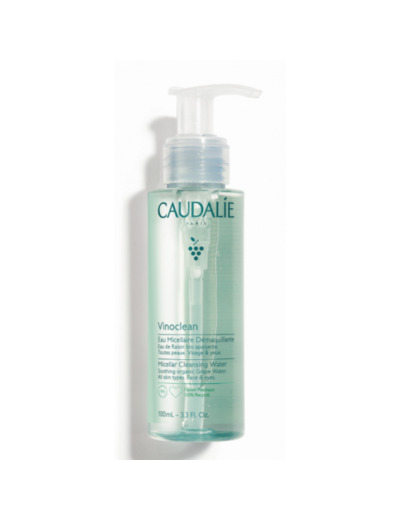 Eau Micellaire Demaquillante 100ml Vinoclean Visage Et Yeux Caudalie