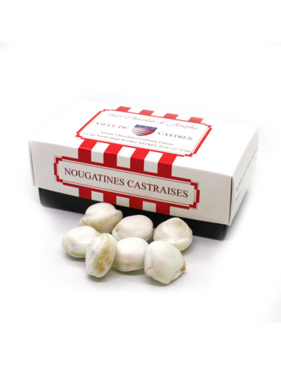 Nougatines castraises - Coffret confiserie Castres 250g