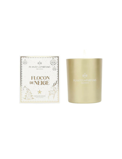 BOUGIE PARFUMÉE FLOCON DE NEIGE