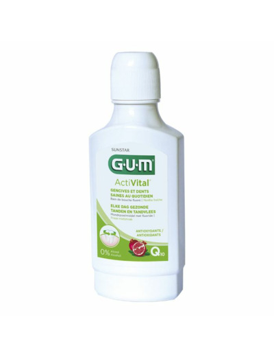 Bain De Bouche Gencives Et Dents Saines Au Quotidien Q10 300ml ActiVital Gum