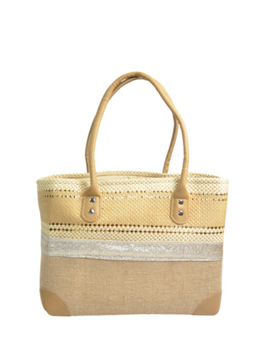 Le Voyage en Panier Costa Brava Brillo Cabas S Beige
