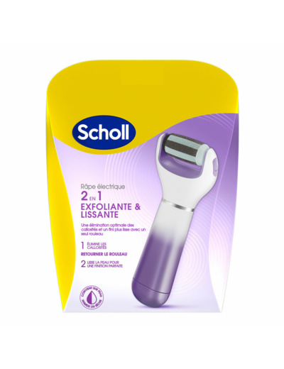 Râpe Electrique 2en1 Exfoliante & Lissante Scholl