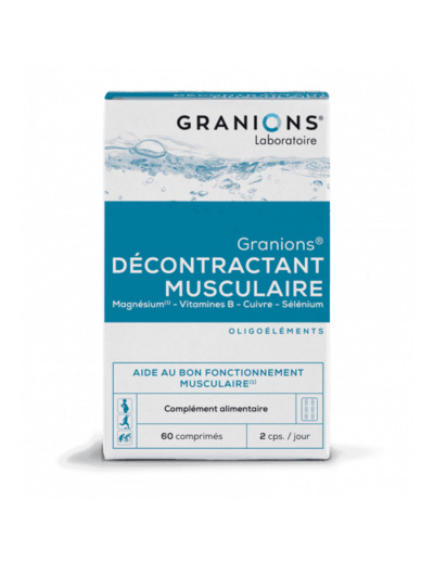 Decontractant Musculaire 60 Comprimes Granions