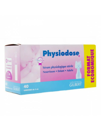 PHYSIODOSE SERUM 5ML 40