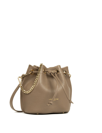 Lancaster Alba Double Sac Seau 470-80 Taupe In Or