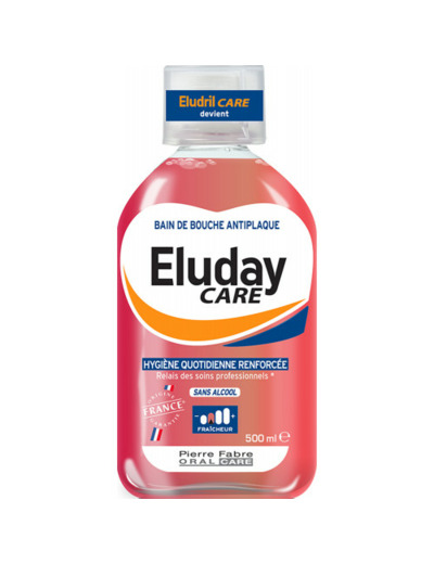 Bain De Bouche Quotidien Antiplaque 500ml Eluday