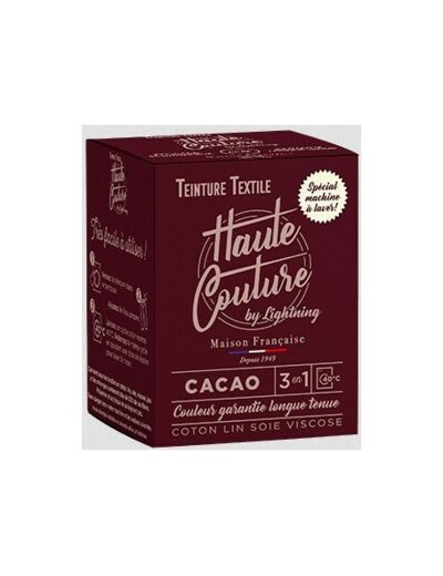 Teinture Haute couture cacao