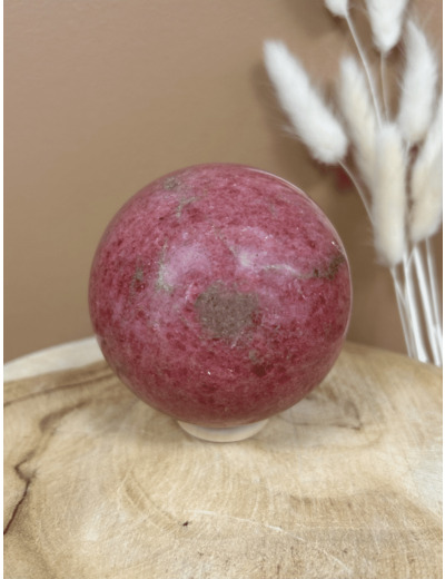 SPHERE RHODONITE ROSE