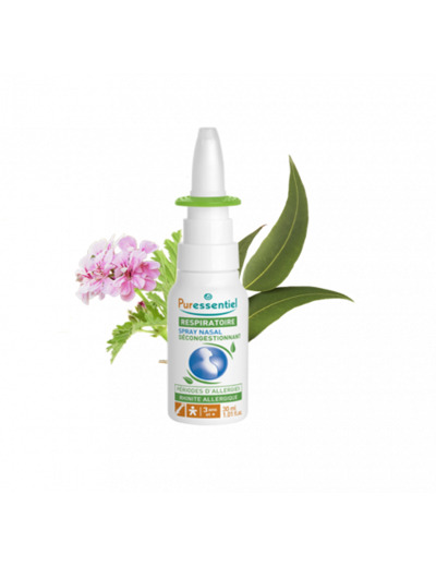 Spray Nasal Decongestionnant Respiratoire 30ml Respiratoire Puressentiel
