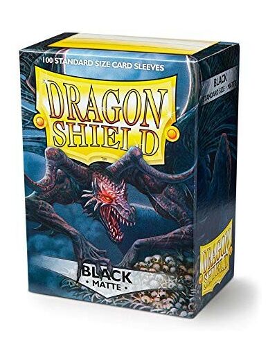 Dragon shield black matte