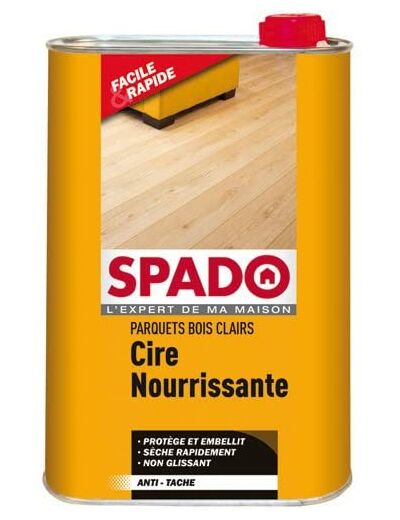 SPADO Cire Parquet Liquide Wandrille Clair 1 L