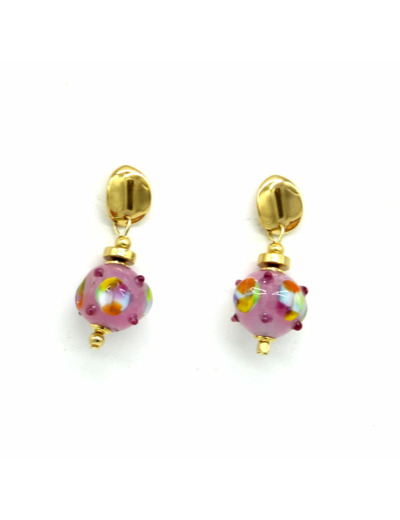Boucles d'oreilles ondulée Yuna
